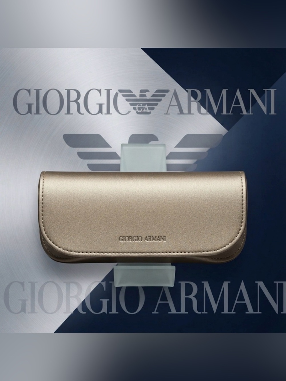 Authentic Giorgio Armani designer sunglasses eyeglasses case